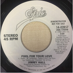 Jimmy Hall Fool For Your Love USED VINYL 7INCH 45 RPM PROMO