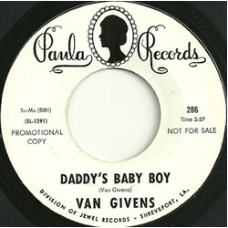 Van Givens Droopy Christmas Tree USED VINYL 7INCH 45 RPM SINGLE PROMO