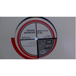 Tracie Spencer Symptoms Of True Love (PWL Remix) USED VINYL 12INCH PROMO