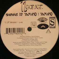 12 Gauge Shake It 'Round And 'Round USED VINYL 12INCH 33 S RPM