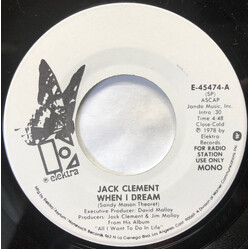Jack Clement When I Dream USED VINYL 7INCH 45 RPM PROMO STEREO MONO