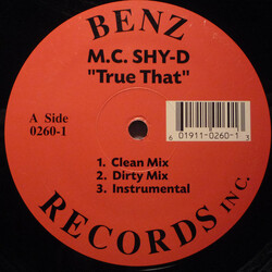 MC Shy D / Tha Rhythum True That / Reach Out (Touch Somebody) (Remix) VINYL 12" USED