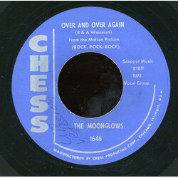 The Moonglows Over And Over Again USED VINYL 7INCH 45 RPM