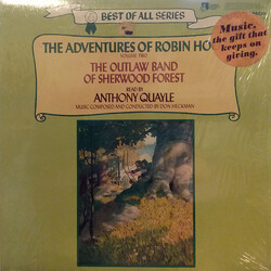Anthony Quayle The Adventures Of Robin Hood Volume Two The Outlaw Band Of Sherwood Forest Vinyl LP USED