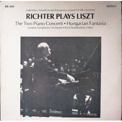 Sviatoslav Richter Richter Plays Liszt Vinyl LP USED