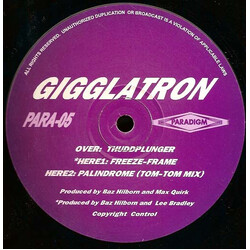 Gigglatron Thuddplunger USED VINYL 12INCH