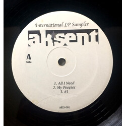 Ak'Sent International LP Sampler USED VINYL 12INCH 33 S RPM PROMO SAMPLER