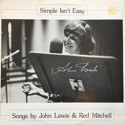 Alice Babs Simple Isn't Easy - Songs By John Lewis & Red Mitchell Vinyl LP USED