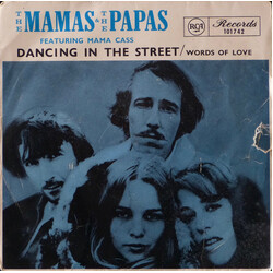 The Mamas & The Papas / Cass Elliot Dancing In The Street USED VINYL 7INCH 45 RPM SINGLE