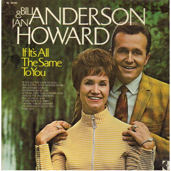 Bill & Jan If It's All The Same To You Vinyl LP USED