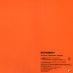 Echoboy Telstar Recovery USED VINYL 12INCH PROMO 33 S RPM SINGLE