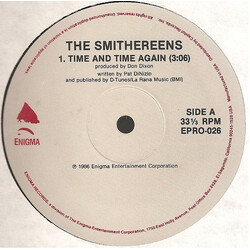 The Smithereens Time And Time Again USED VINYL 12INCH PROMO SINGLE 33 S RPM