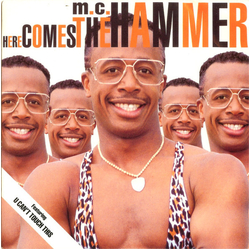 MC Hammer Here Comes The Hammer Vinyl 7" USED