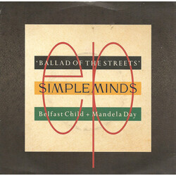 Simple Minds Ballad Of The Streets USED VINYL 7INCH 45 RPM EP