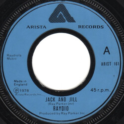 Raydio Jack And Jill USED VINYL 7INCH 45 RPM