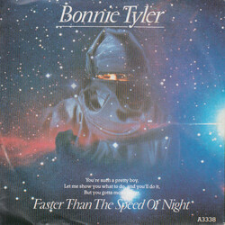 Bonnie Tyler Faster Than The Speed Of Night USED VINYL 7INCH 45 RPM SINGLE
