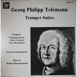 Georg Philipp Telemann / Wolfgang Basch / Albert Oesterle / Otto Blasaditsch / Deutsche Bachsolisten / Helmut Winschermann Trumpet Suites Vinyl LP USE