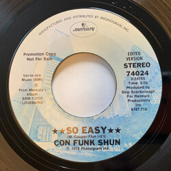 Con Funk Shun So Easy (Edited Version) USED VINYL 7INCH PROMO STYRENE STEREO