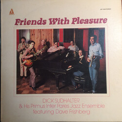 Richard M. Sudhalter / Primus Inter Pares Jazz Ensemble / Dave Frishberg Friends With Pleasure Vinyl LP USED