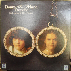 Donny & Marie Osmond I'm Leaving It All Up To You Vinyl LP USED