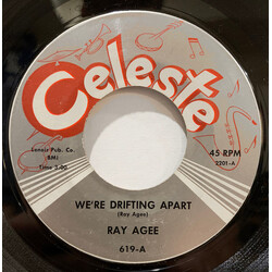 Ray Agee We're Drifting Apart USED VINYL 7INCH 45 RPM