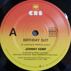 Johnny Kemp Birthday Suit USED VINYL 7INCH 45 RPM SINGLE