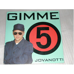 Jovanotti Gimme Five USED VINYL 7INCH 45 RPM