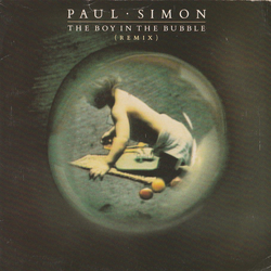 Paul Simon The Boy In The Bubble (Remix) Vinyl 7" USED