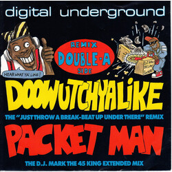 Digital Underground Doowutchyalike / Packet Man USED VINYL 7INCH