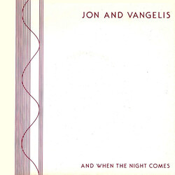 Jon & Vangelis And When The Night Comes USED VINYL 7INCH 45 RPM SINGLE