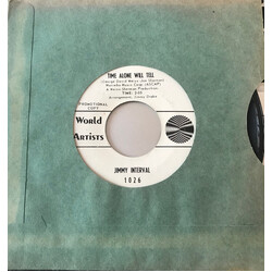 Jimmy Interval Time Alone Will Tell / I Still Get A Thrill (Thinking Of You) USED VINYL 7INCH 45 RPM SINGLE PROMO STEREO