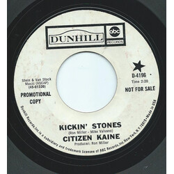 Citizen Kaine Kickin' Stones / Don't Want That Love USED VINYL 7INCH 45 RPM SINGLE PROMO