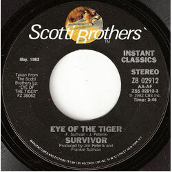 Survivor Eye Of The Tiger / Take You On A Saturday USED VINYL 7INCH 45 RPM