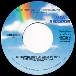 Strawberry Alarm Clock Incense And Peppermints Vinyl 7" USED