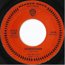 Petula Clark Downtown USED VINYL 7INCH 45 RPM SINGLE STYRENE