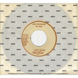 The Who I Can't Explain USED VINYL 7INCH 45 RPM SINGLE REISSUE