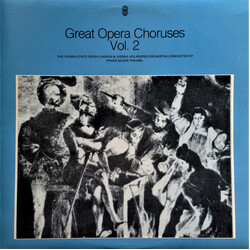 Wiener Staatsopernchor / Wiener Volksopernorchester / Franz Bauer-Theussl Great Opera Choruses Vol. 2 Vinyl LP USED