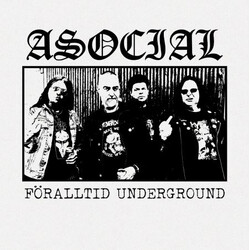 Asocial Föralltid Underground Vinyl LP USED