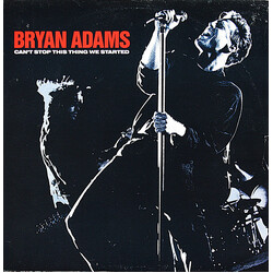 Bryan Adams Can't Stop This Thing We Started USED VINYL 12INCH 45 RPM SINGLE SIDED SINGLE ETCHED