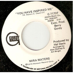 Mira Waters You Have Inspired Me USED VINYL 7INCH SINGLE PROMO
