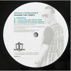 Sergio Fernandez Change The Tempo USED VINYL 12INCH