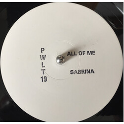 Sabrina All Of Me USED VINYL 12INCH 45 RPM SINGLE PROMO WHITE LABEL