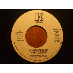 The Springer Brothers Cathy's Clown USED VINYL 7INCH 45 RPM SINGLE PROMO
