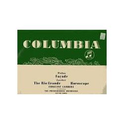 Sir William Walton / Constant Lambert / Philharmonia Orchestra Walton-Facade: Lambert - Rio Grande & Horoscope Vinyl LP USED