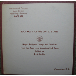 Various Negro Religious Songs And Services Vinyl LP USED
