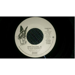 Hank Williams Jr. To Love Somebody USED VINYL 7INCH 45 RPM