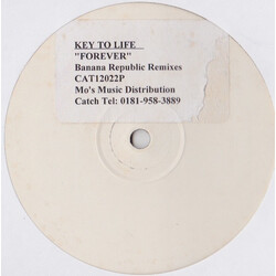 Key To Life Forever (Banana Republic Remixes) USED VINYL 12INCH WHITE LABEL