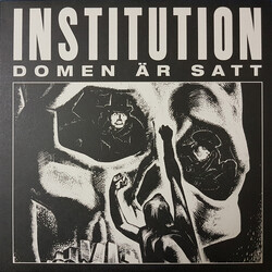 Institution (2) Domen Är Satt USED VINYL 12INCH 45 RPM REISSUE