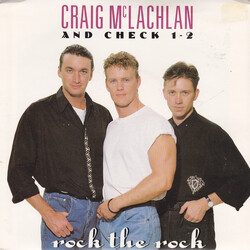 Craig McLachlan & Check 1-2 Rock The Rock USED VINYL 7INCH