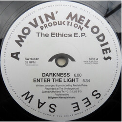 Movin' Melodies The Ethics E.P. USED VINYL 12INCH 33 S RPM 45 RPM EP